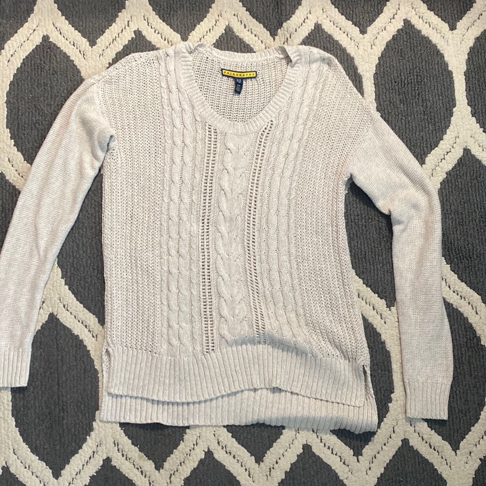 Cream Sweater: Large, Prince & Fox